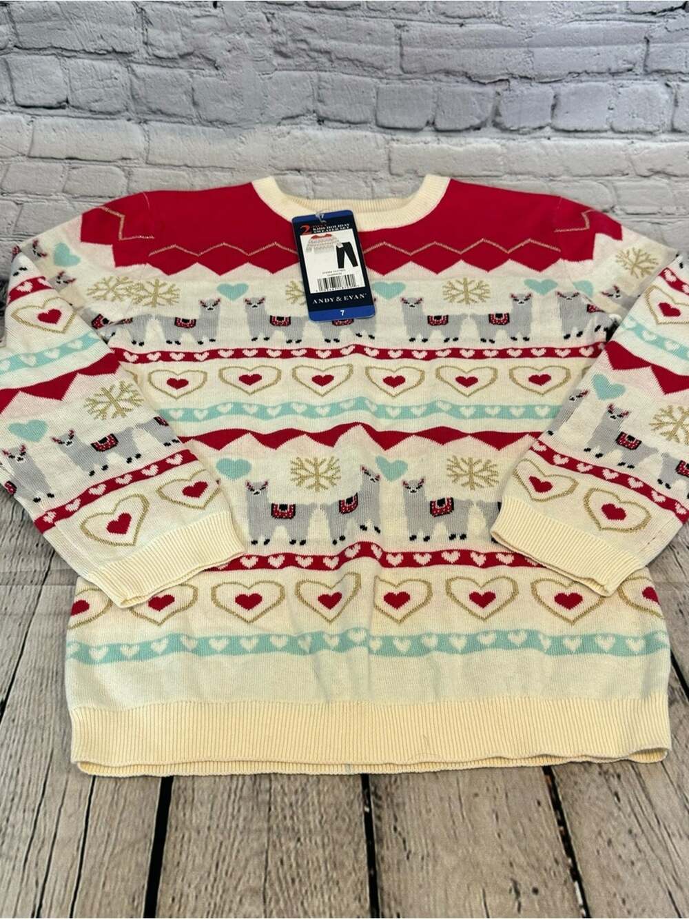 Andy and Evan Girl’s Holiday Sweater